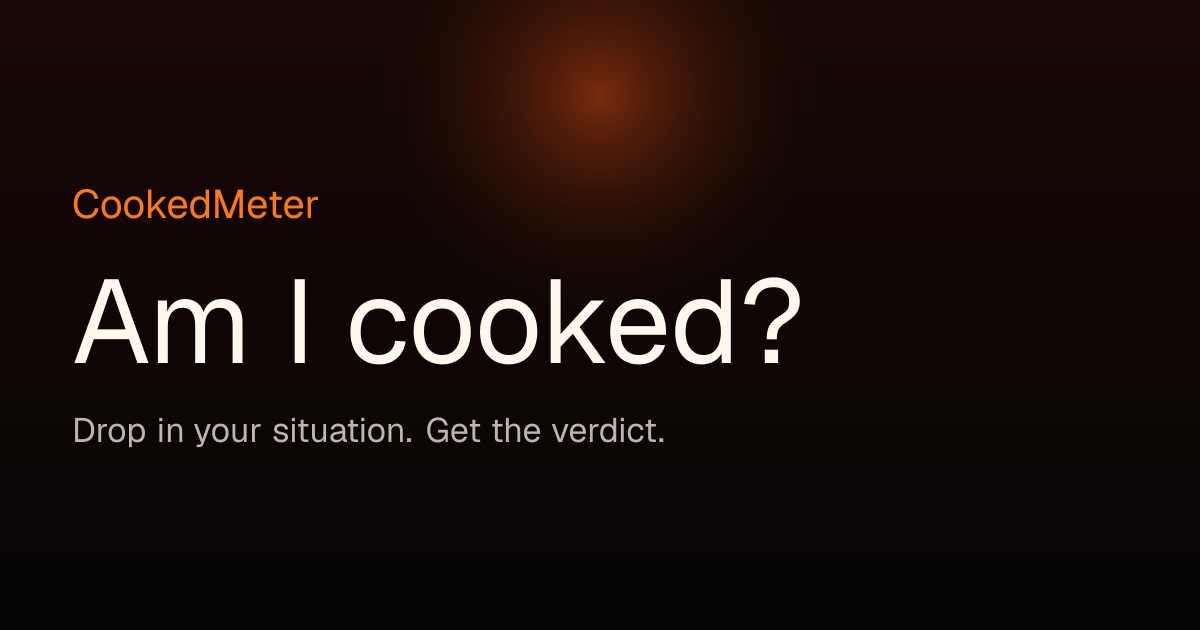 CookedMeter preview